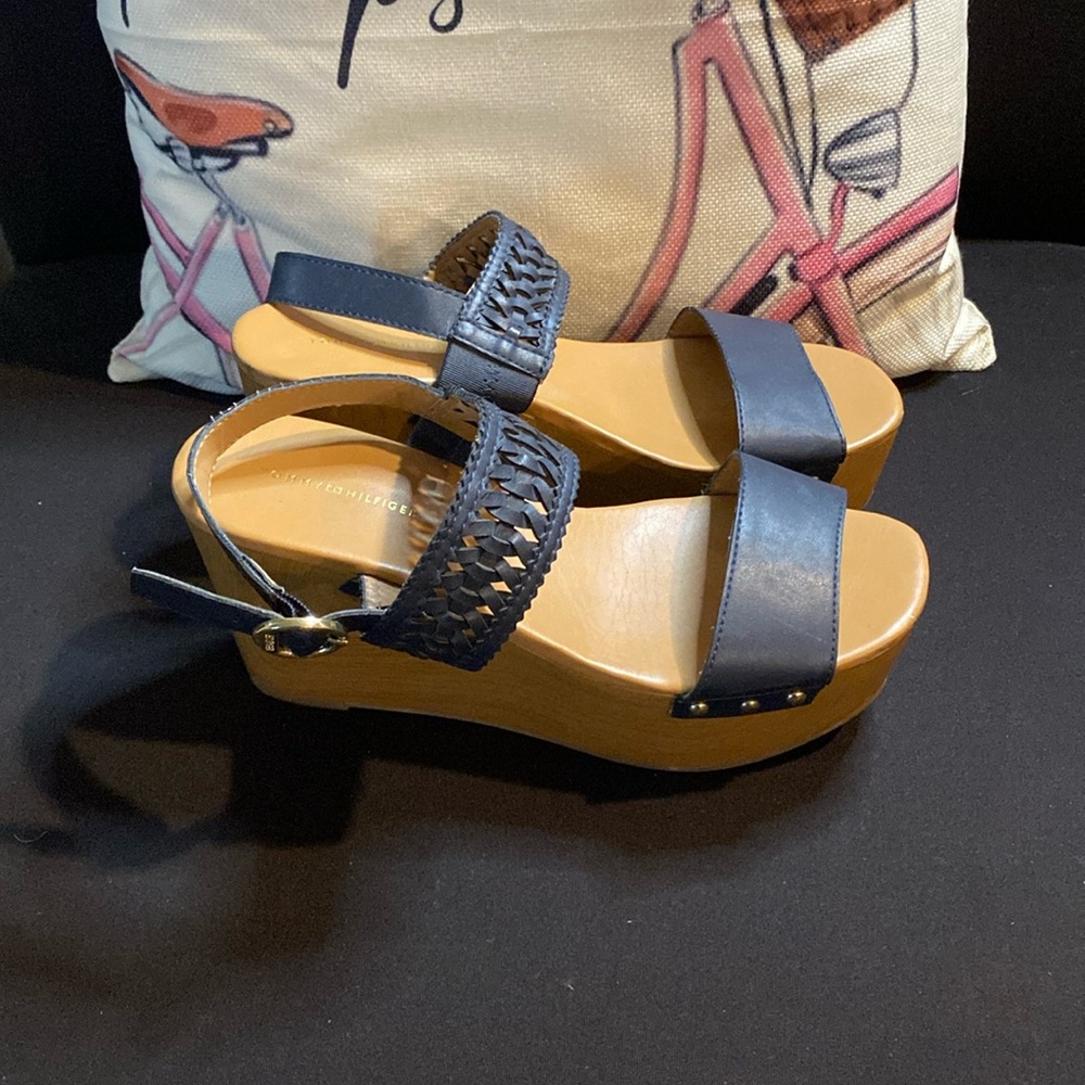 EUC Tommy Hilfiger Platform Wedges